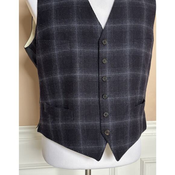 Ralph Lauren Purple Label Camel Hair Blue Vest 38R US/48R Euro Italy NWT $695 - Picture 4 of 10